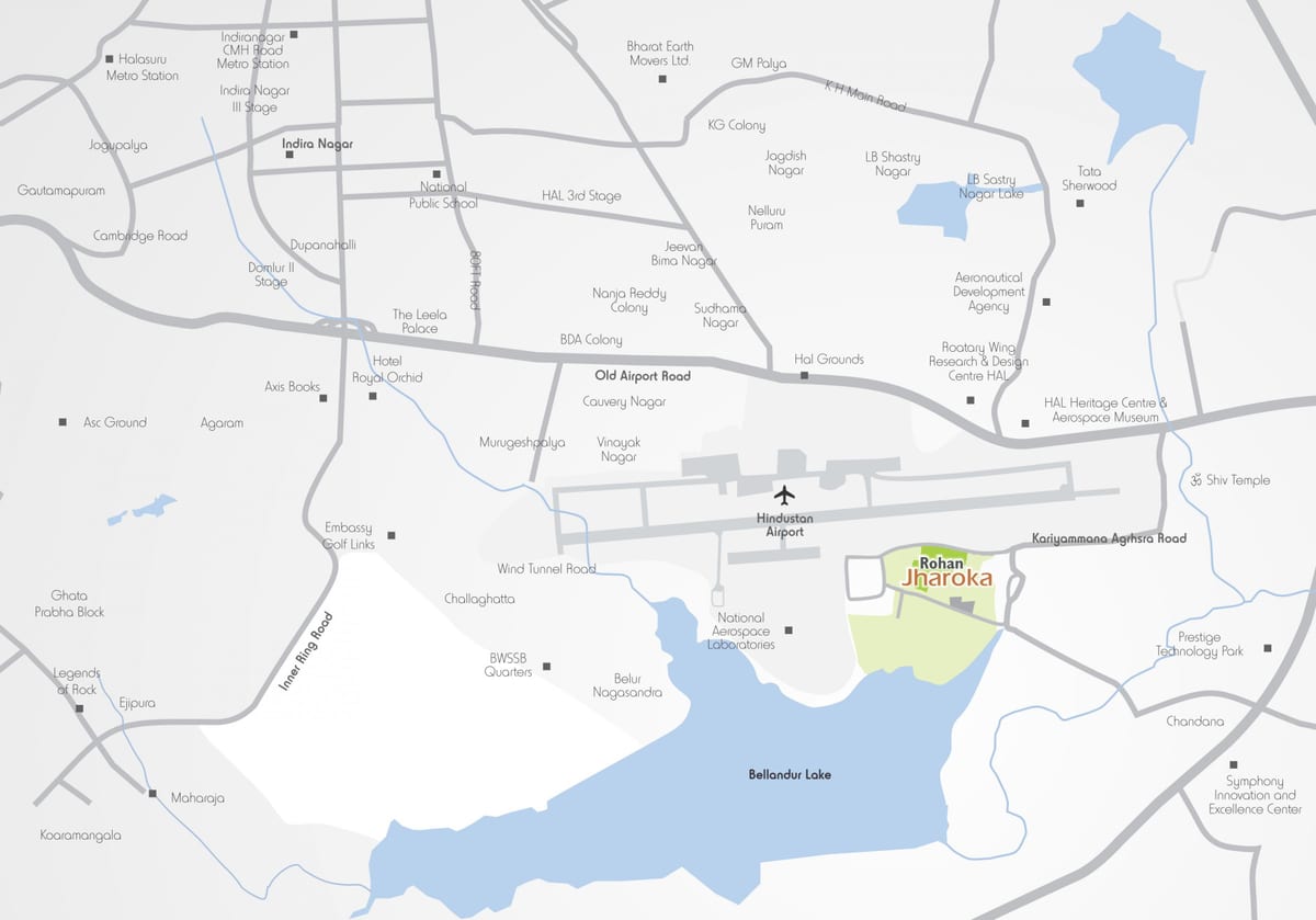 Bellandur মানচিত্র বেঙ্গালুরু