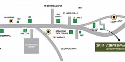 Vishweshwaraya লেআউট মানচিত্র